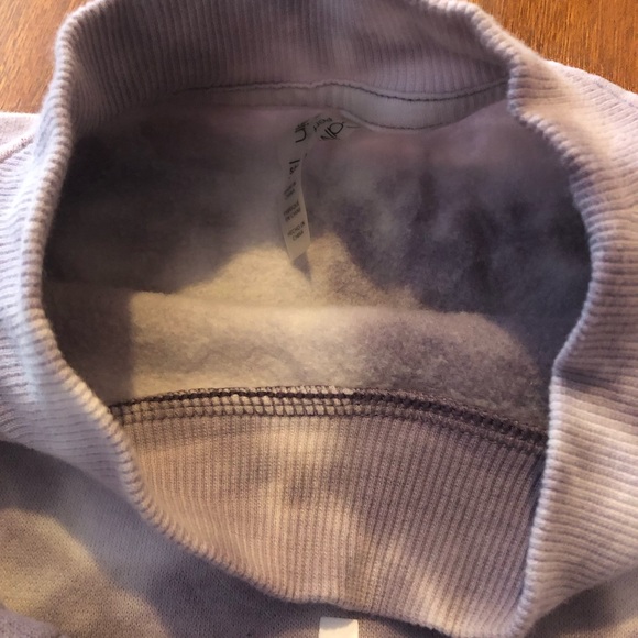 Calvin Klein Crop crew neck sweatshirt tie dye - Picture 5 of 6